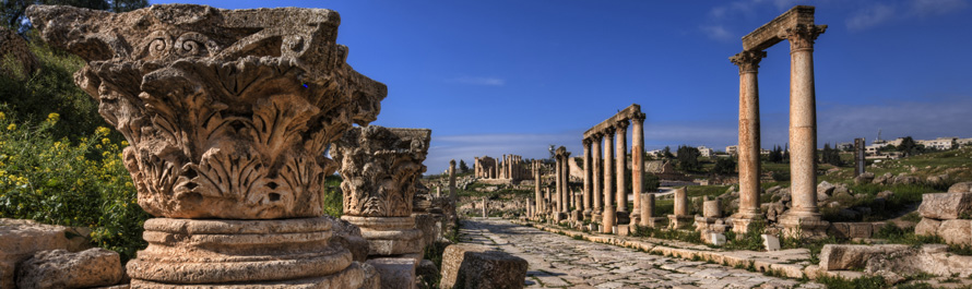 Jerash Roman Street